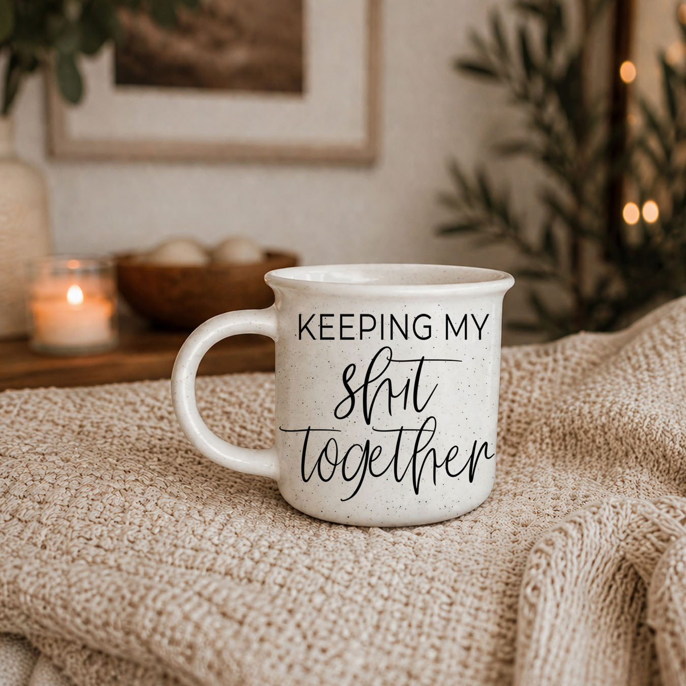 Keeping My Shit Together 14 oz Ceramic Mug