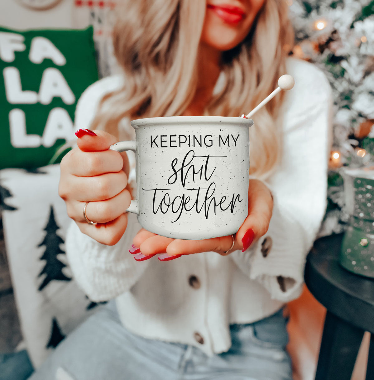 Keeping My Shit Together 14 oz Ceramic Mug