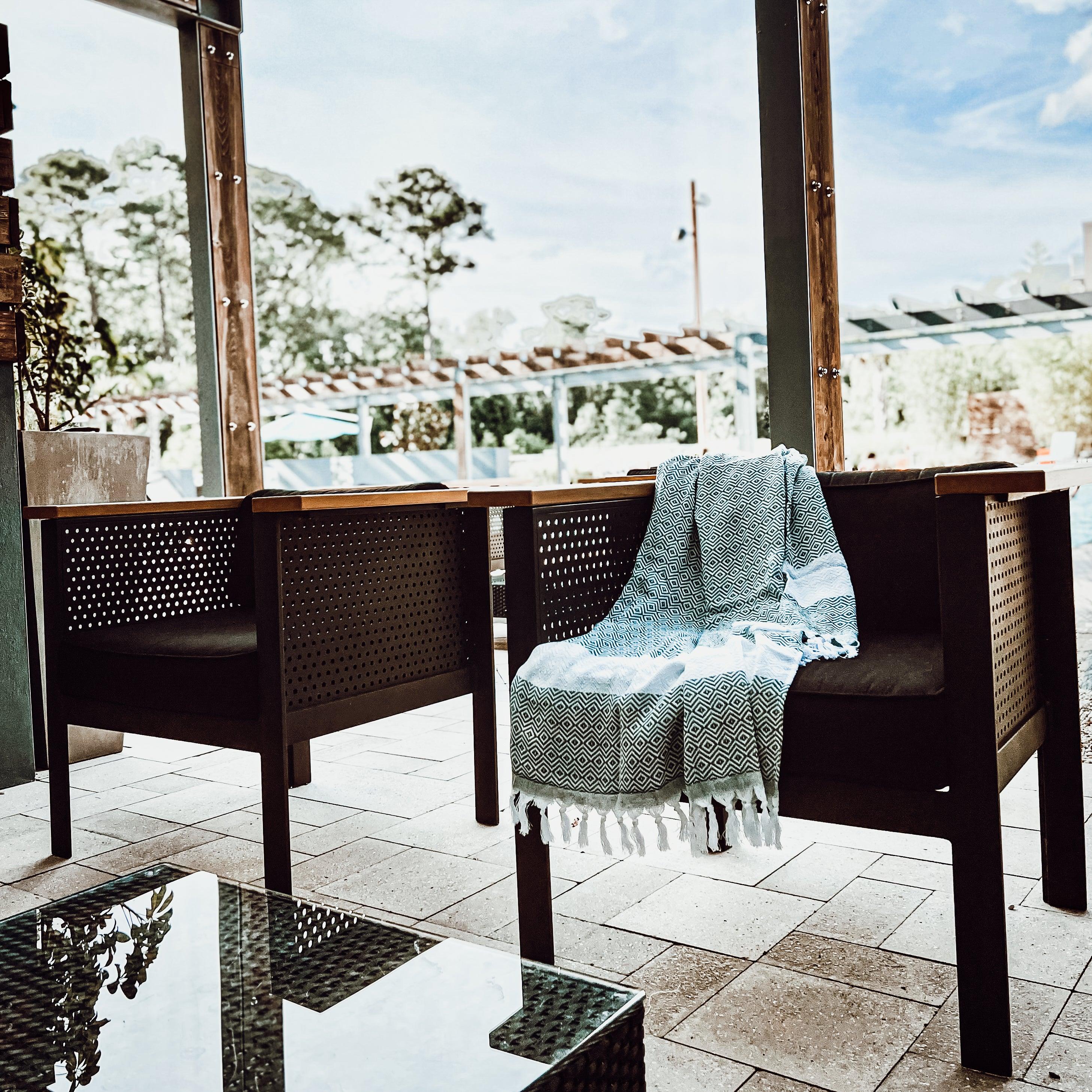 Haley Diamond Turkish Cotton Towel — 200 GSM