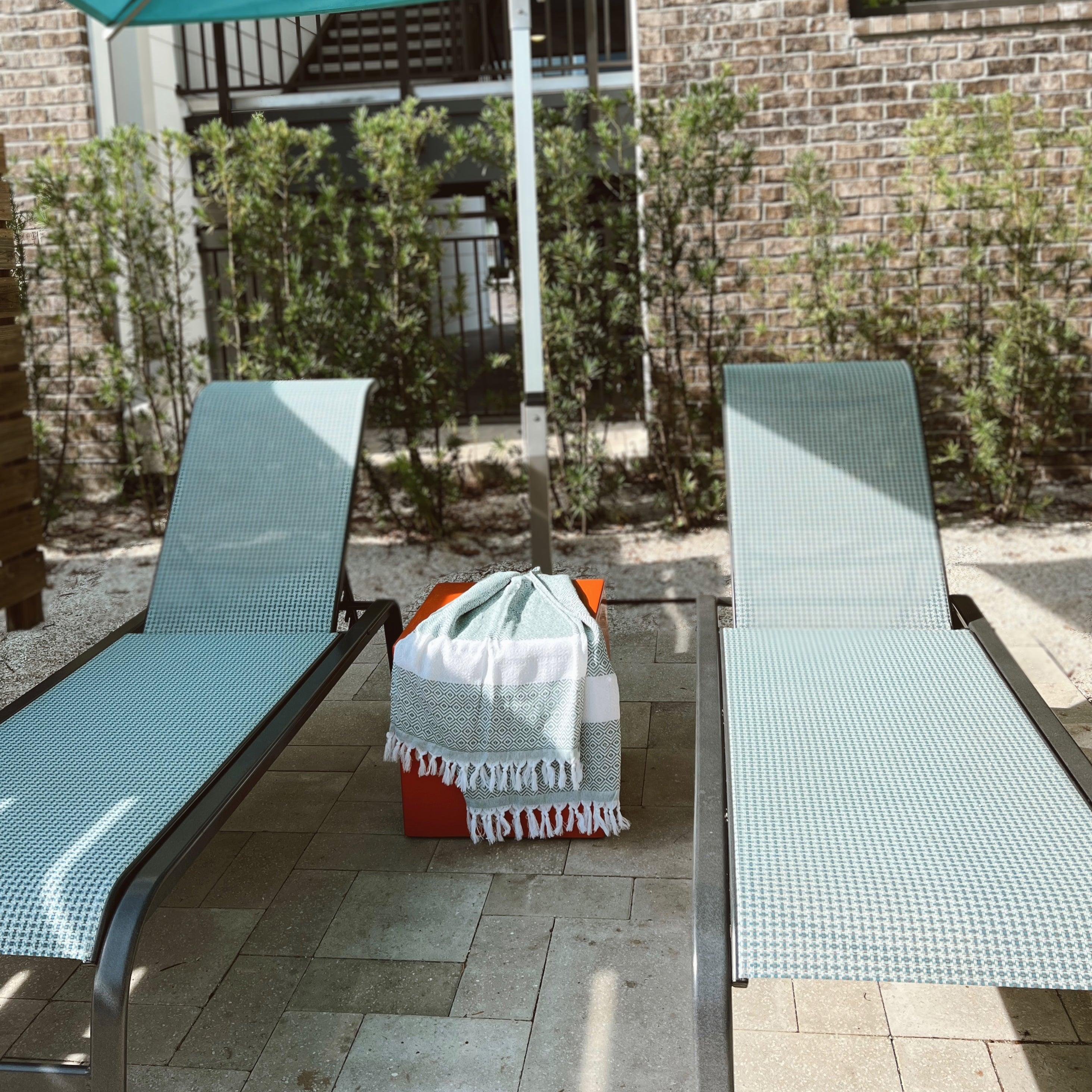 Haley Diamond Turkish Cotton Towel — 200 GSM