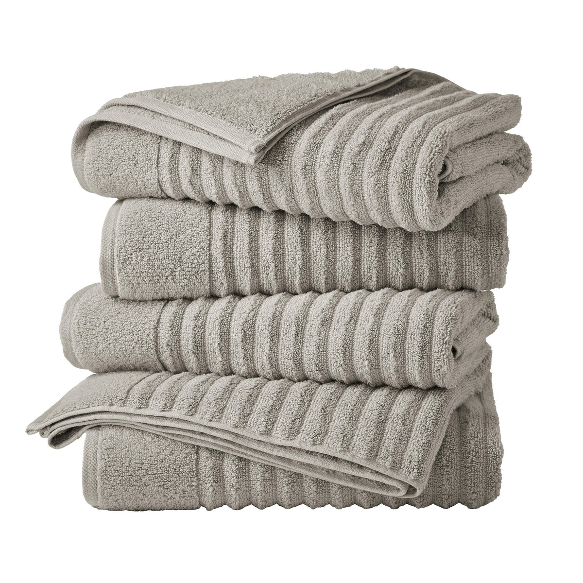 Karina Ribbed Combed Cotton Towel Collection
