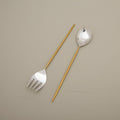 Sun and Moon two-piece serving set