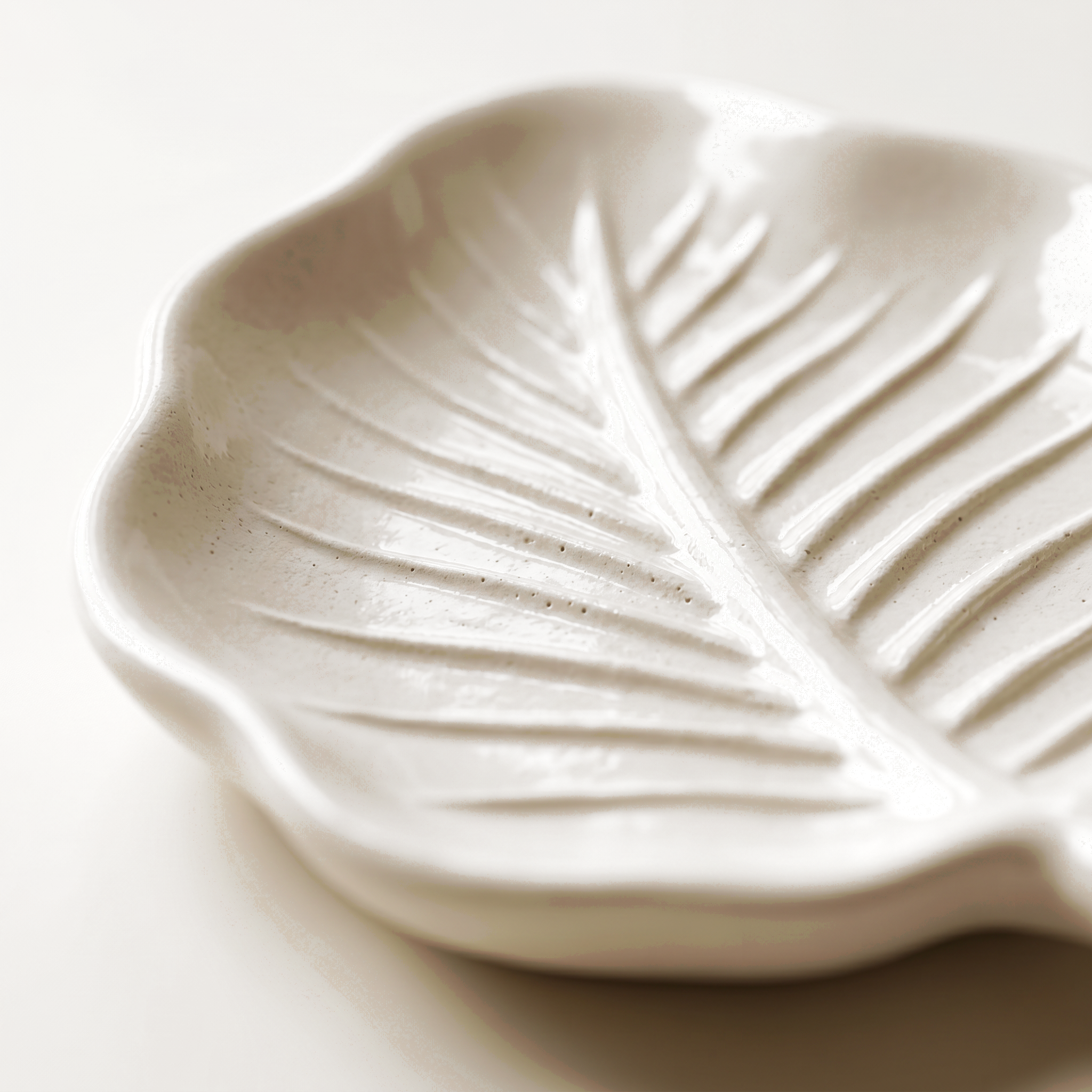 Elm Leaf Decorative Tray