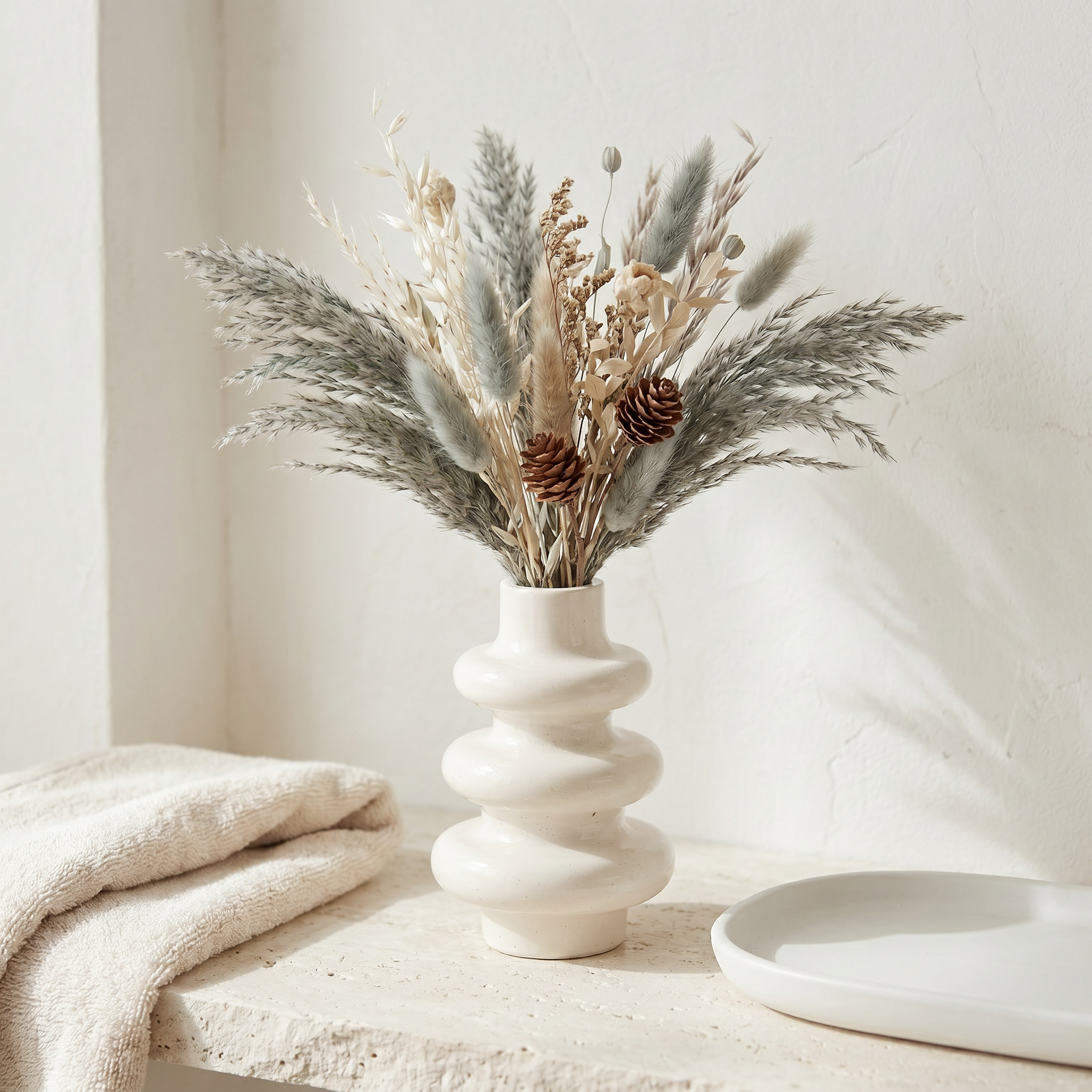 Stacked Bubble Vase