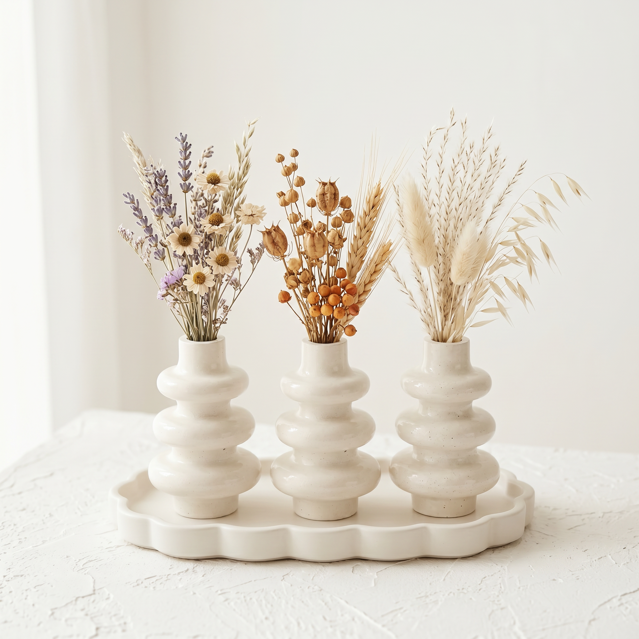 Stacked Bubble Vase