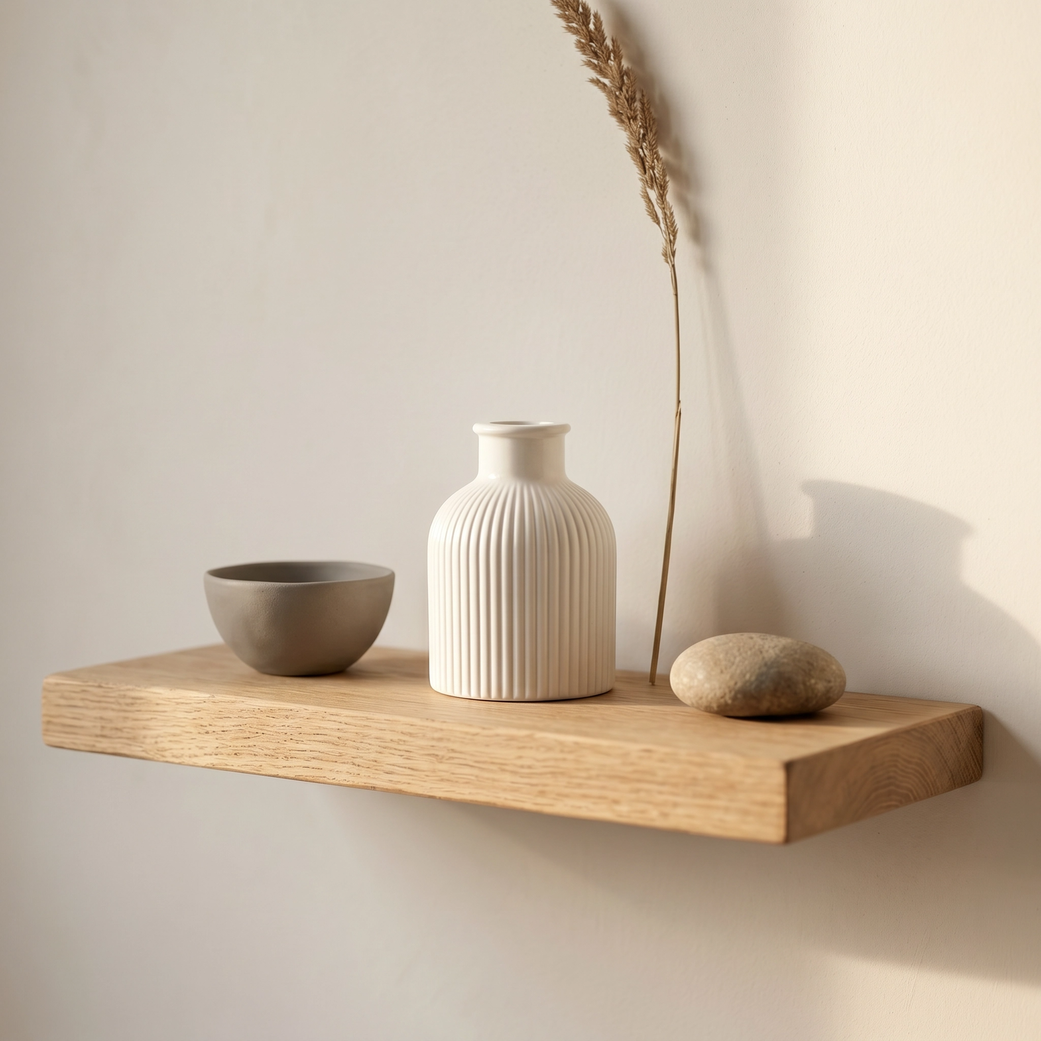 Ribbed Bottle Vase