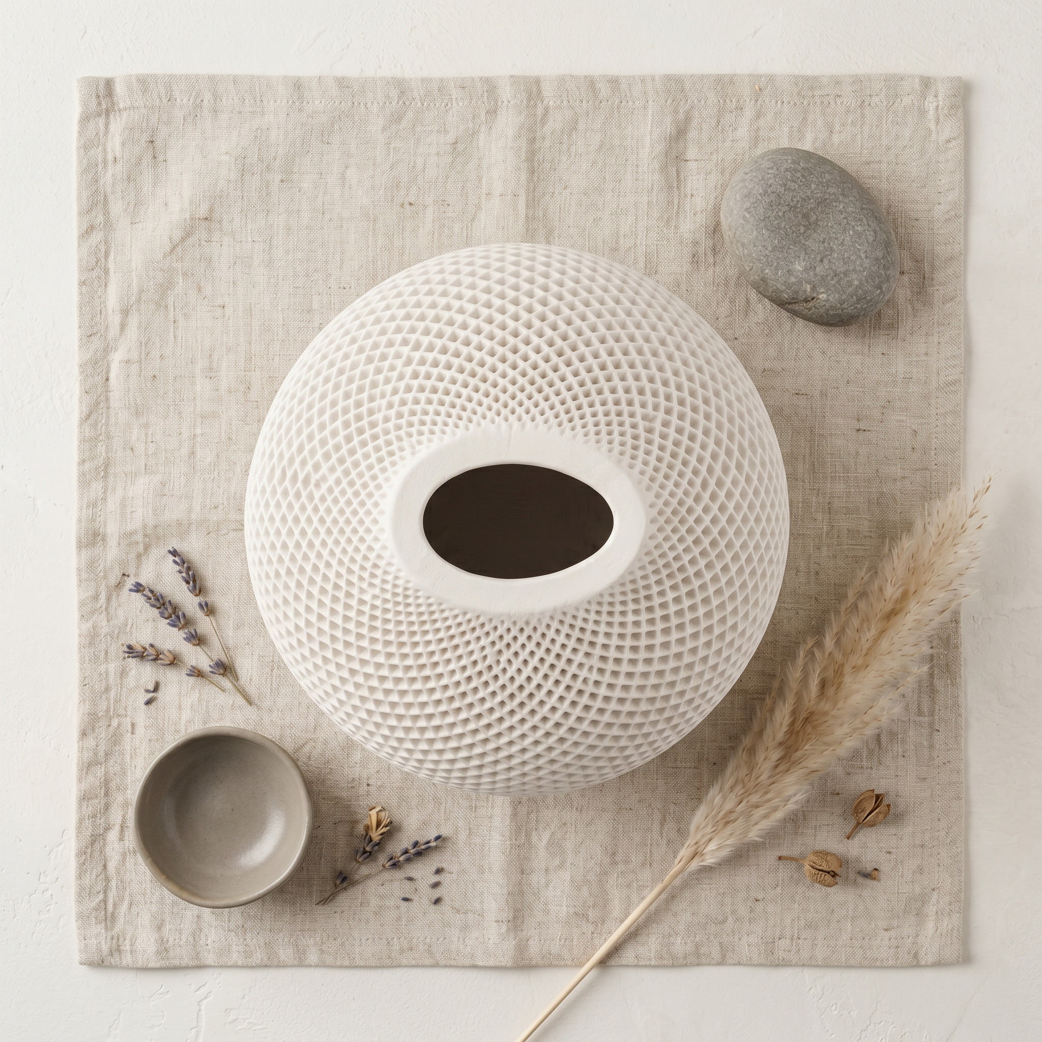 Teardrop Honeycomb Vase