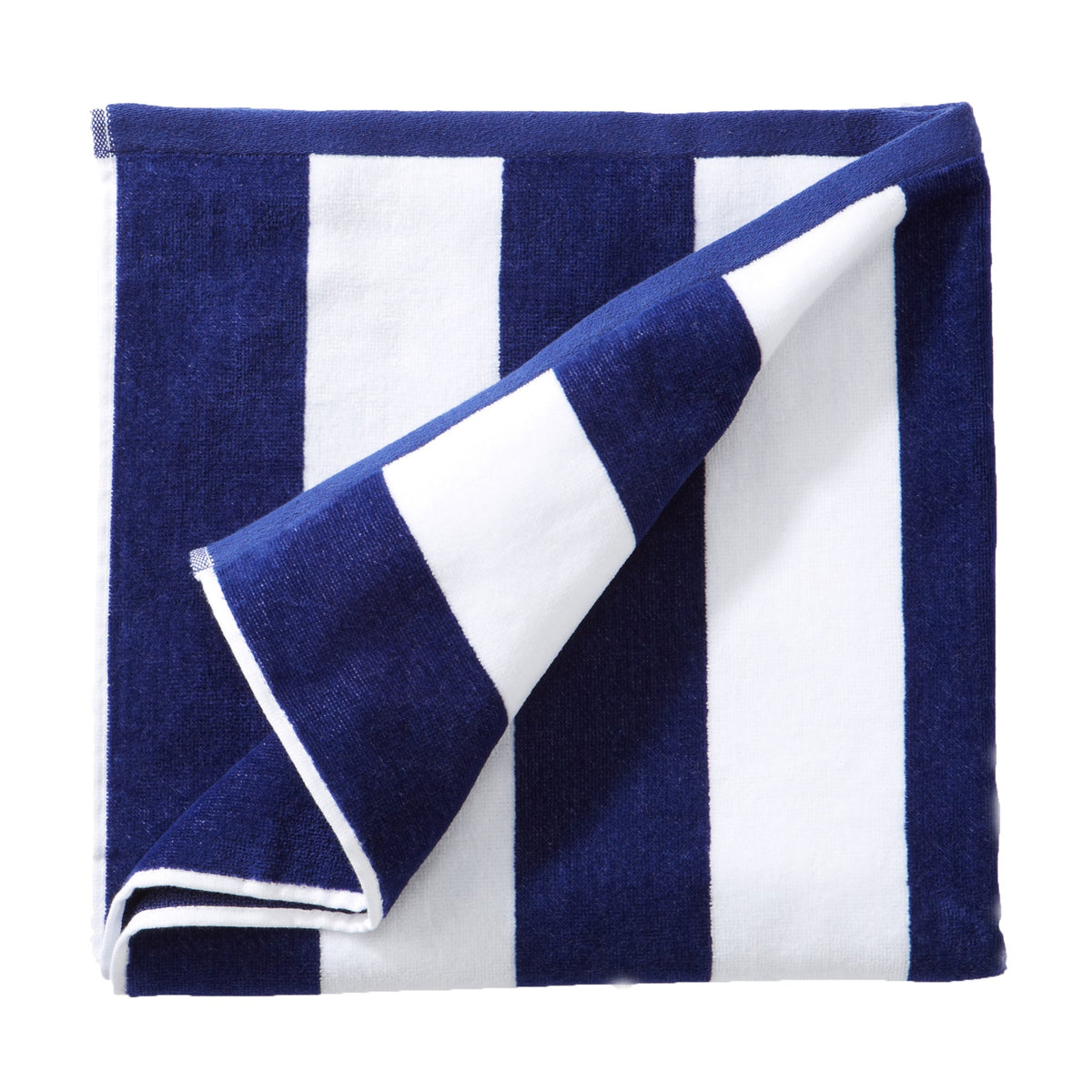 Novia Cotton Velour Cabana Stripe Beach Towels