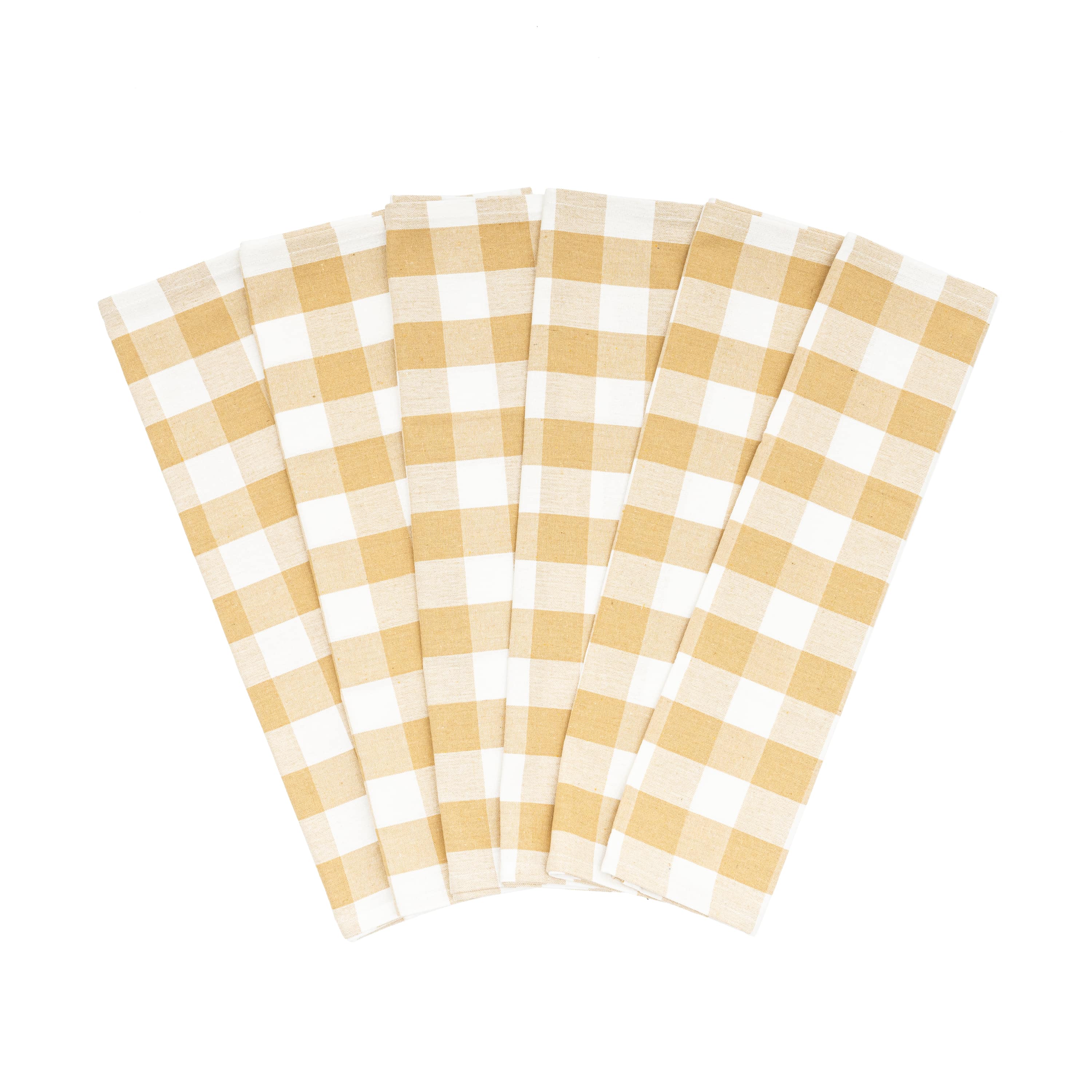 Plaid Cotton Kitchen Towels – alternate product view