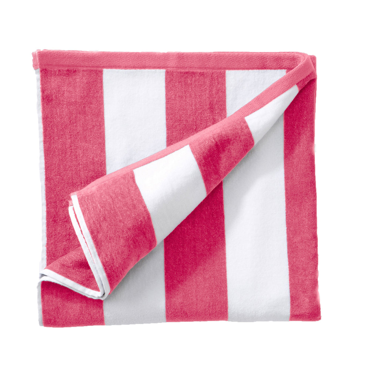 Novia Cotton Velour Cabana Stripe Beach Towels