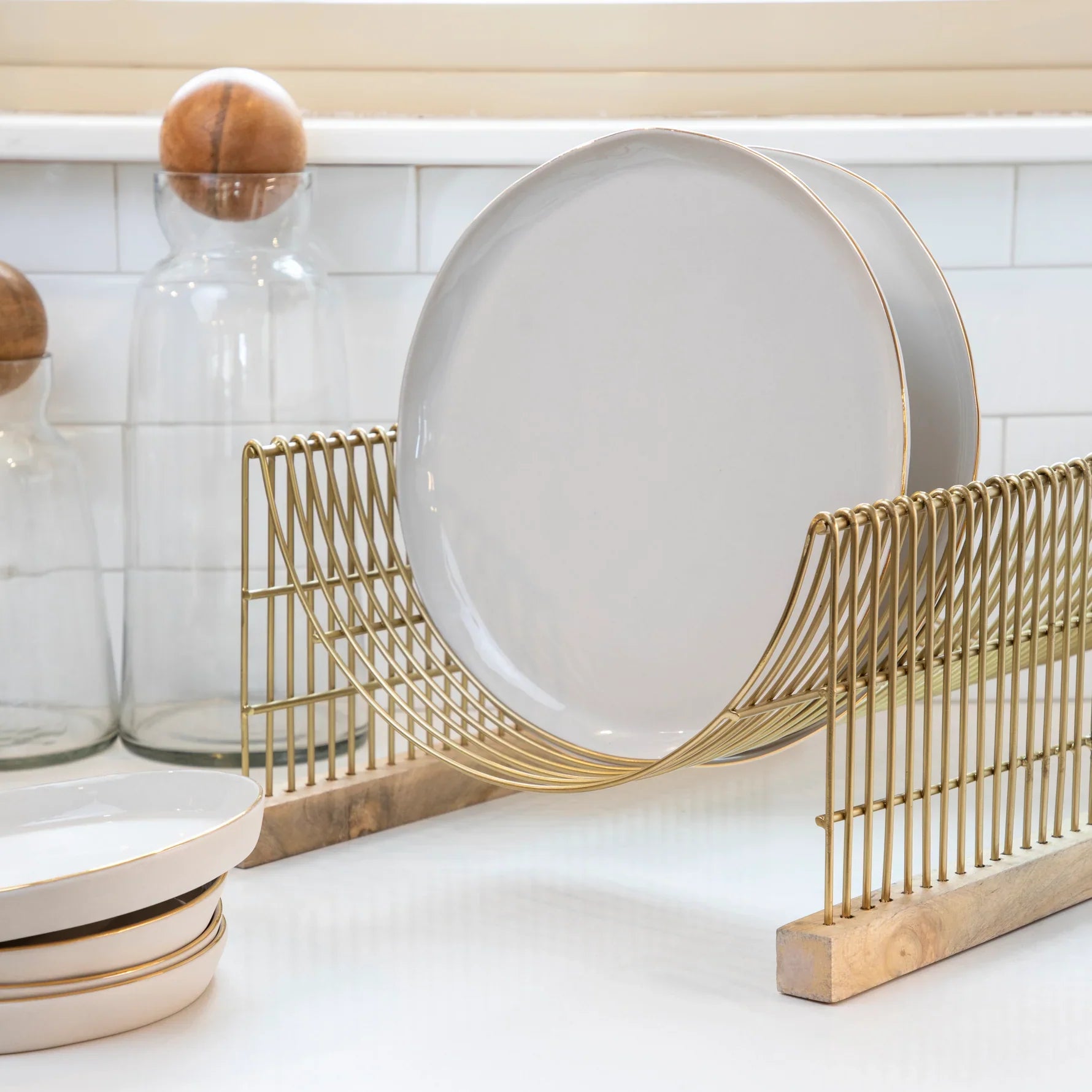 Leo Countertop Dish Drying Rack