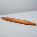 Handcrafted teak rolling pin with rounded handles