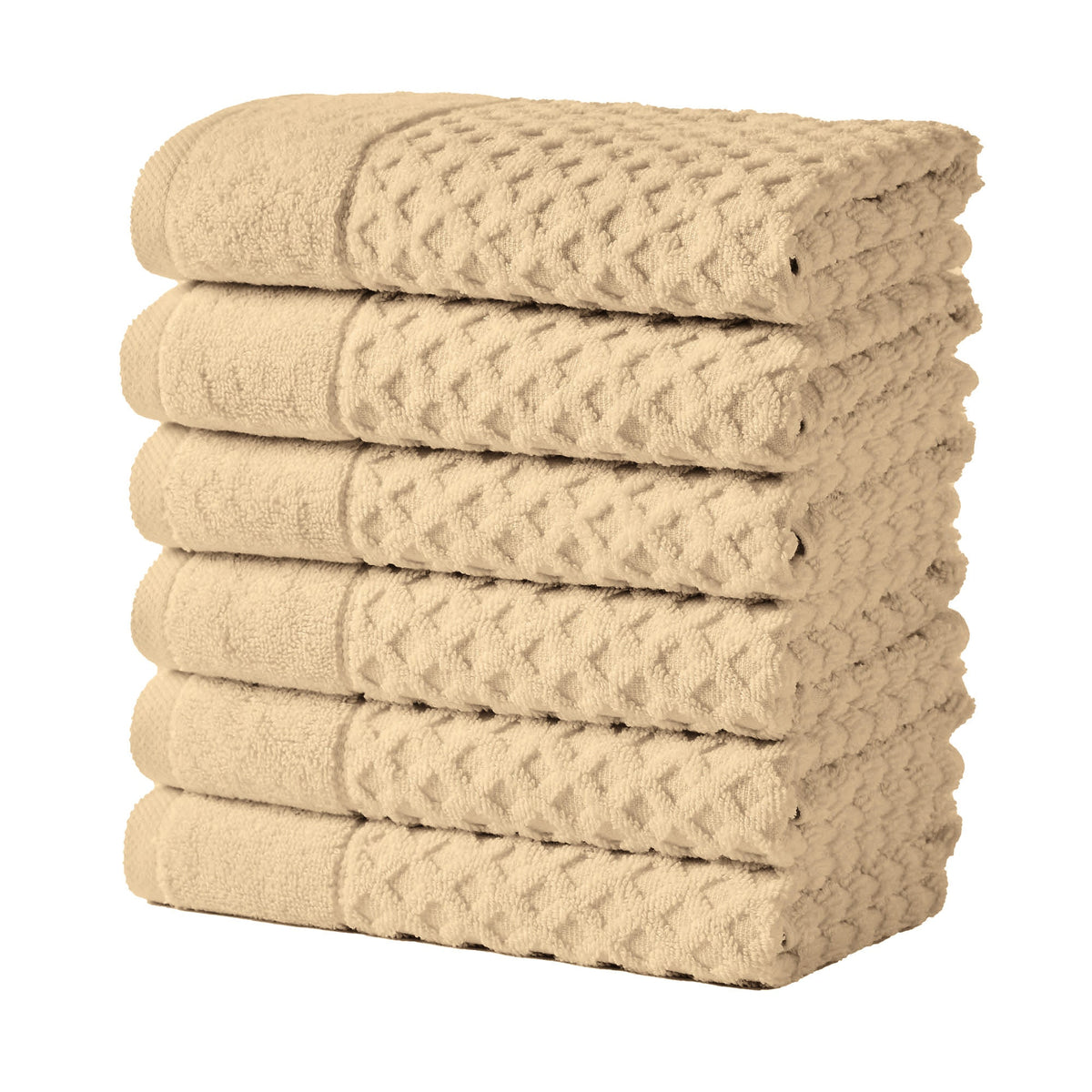 Grayson Cotton Diamond Waffle Towel Collection
