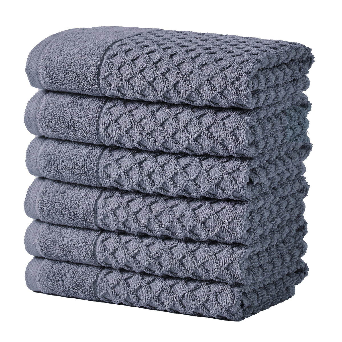 Grayson Cotton Diamond Waffle Towel Collection
