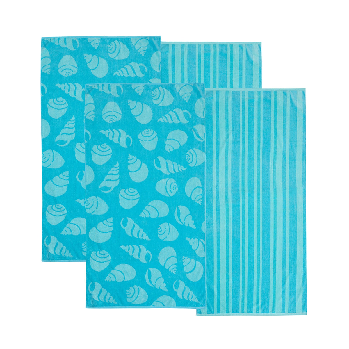 Maui Cotton Velour Printed Beach Towels