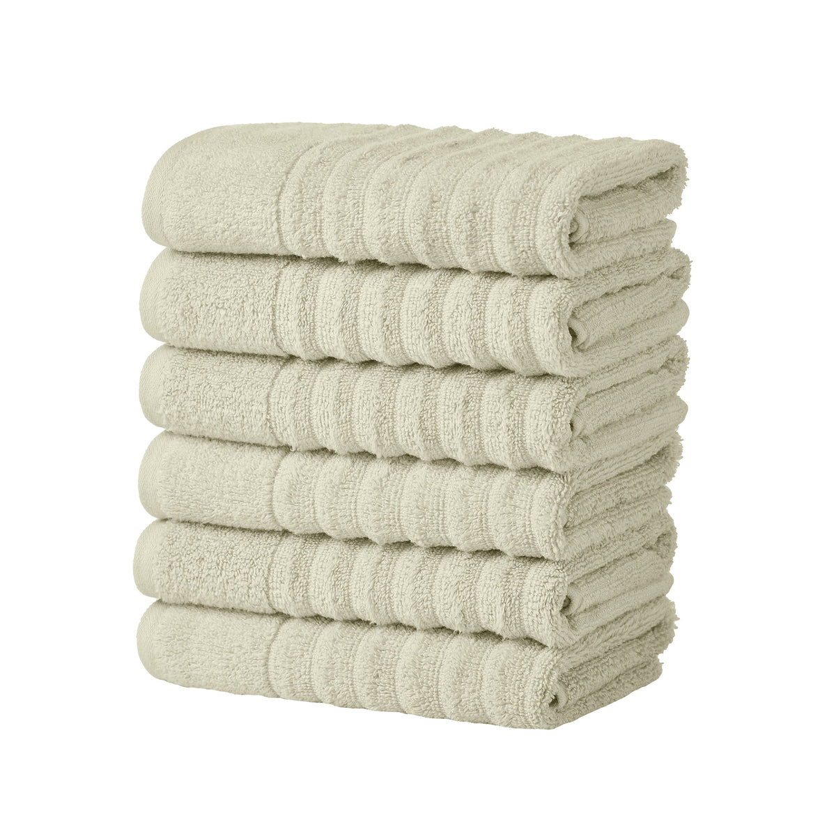 Karina Ribbed Combed Cotton Towel Collection