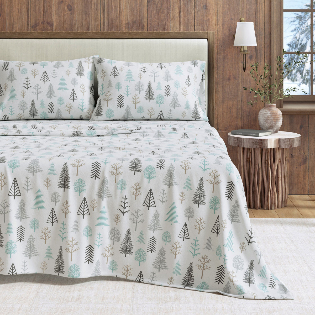 Lakeview Turkish Cotton Flannel Sheet Set