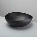 Gwyneth extra-large black aluminum serving bowl
