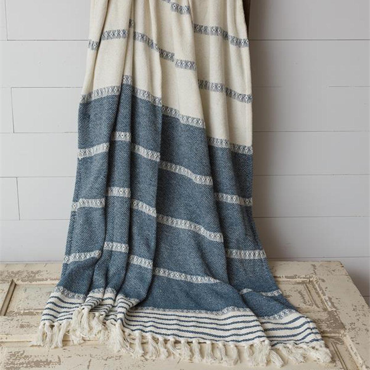 Waverly Woven Cotton Throw Blanket