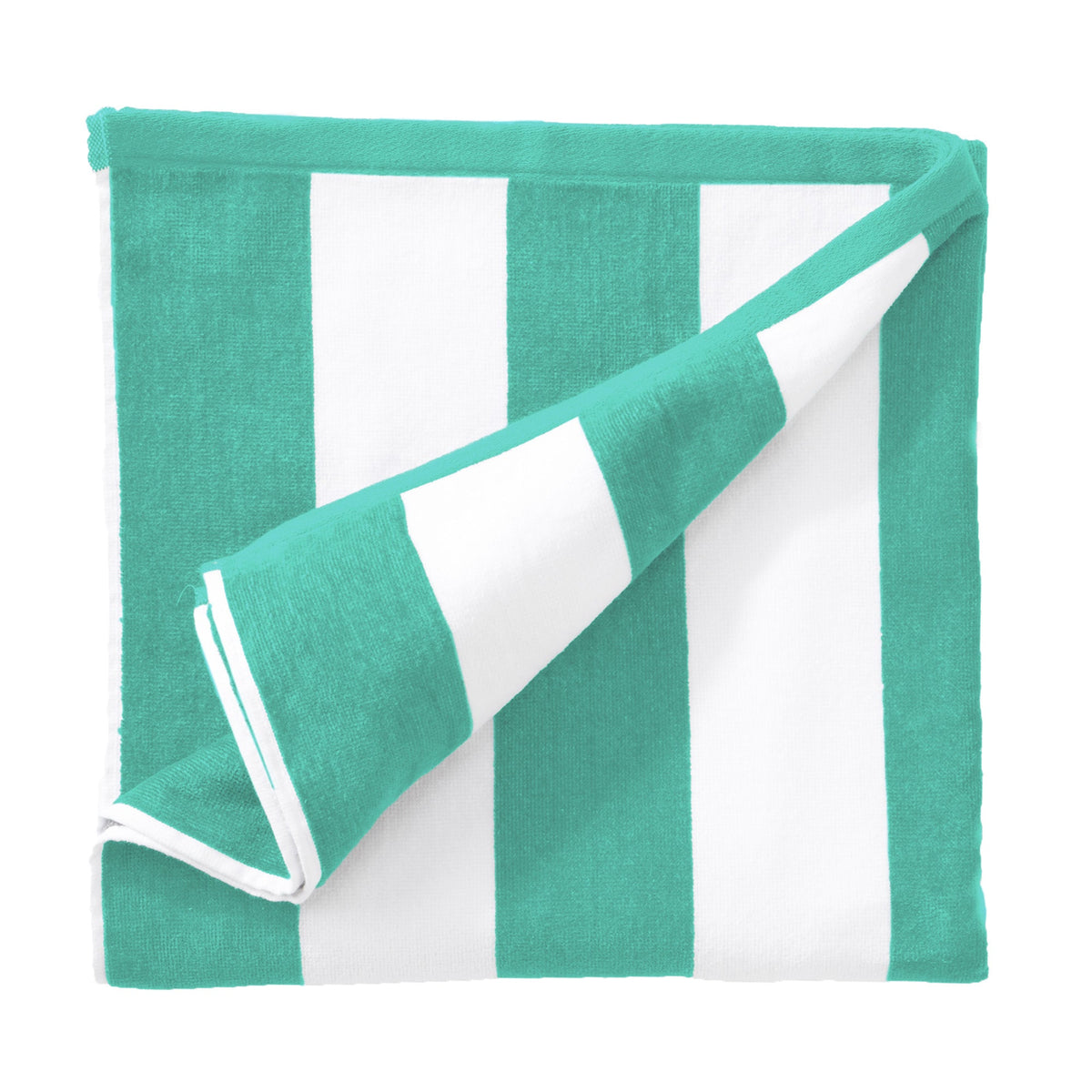 Novia Cotton Velour Cabana Stripe Beach Towels