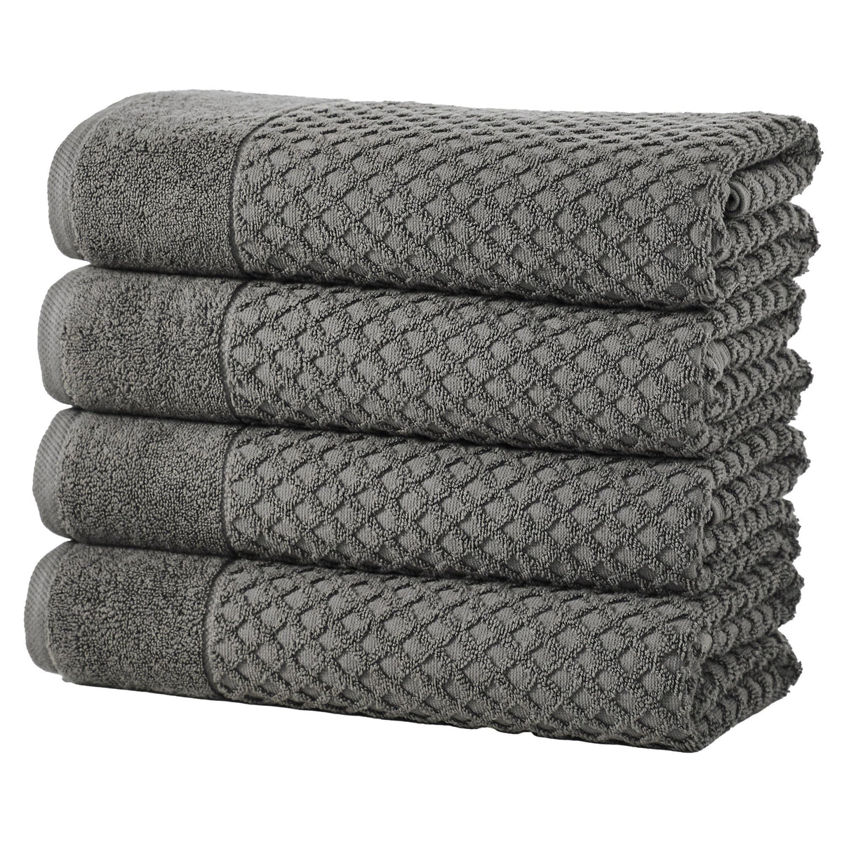 Grayson Cotton Diamond Waffle Towel Collection