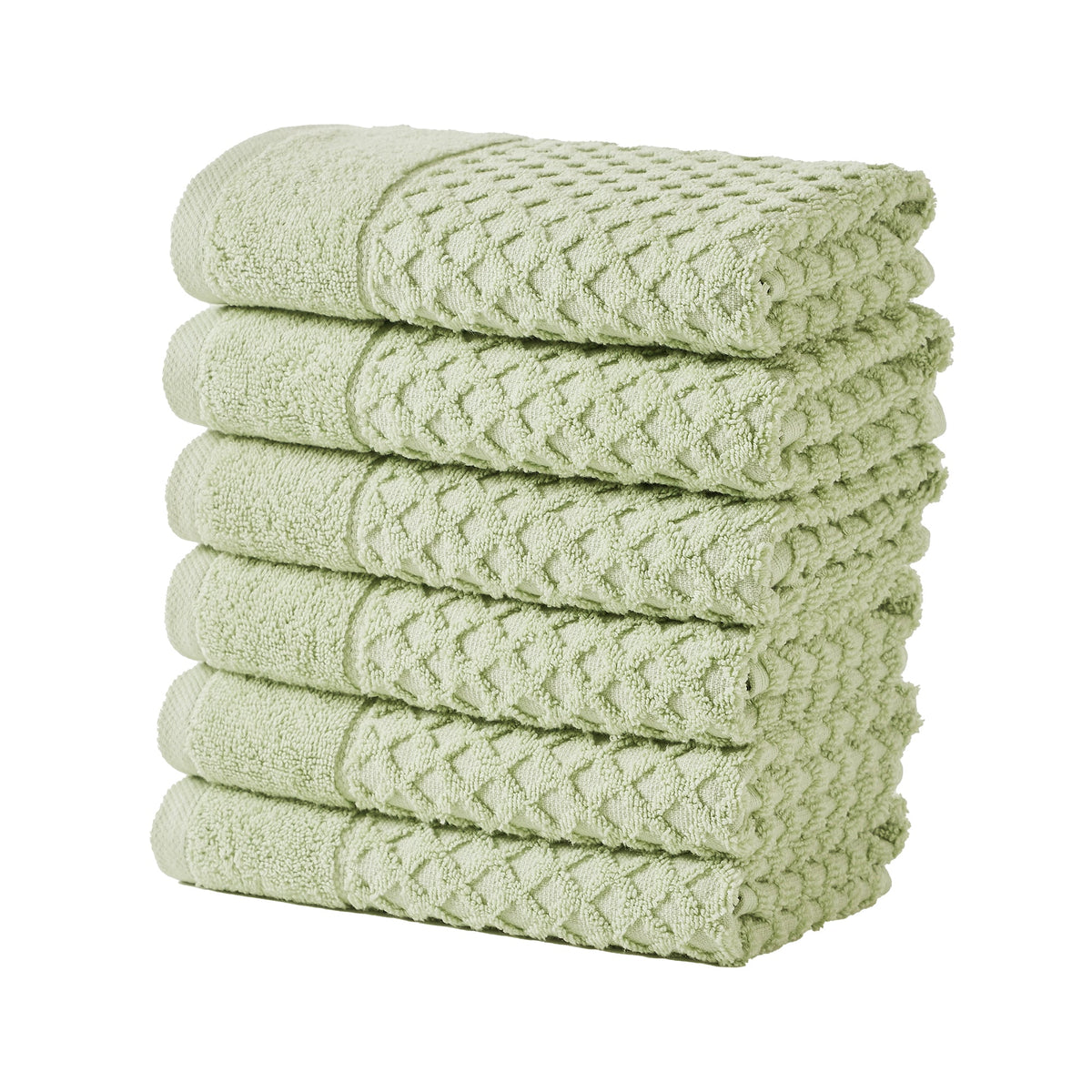 Grayson Cotton Diamond Waffle Towel Collection