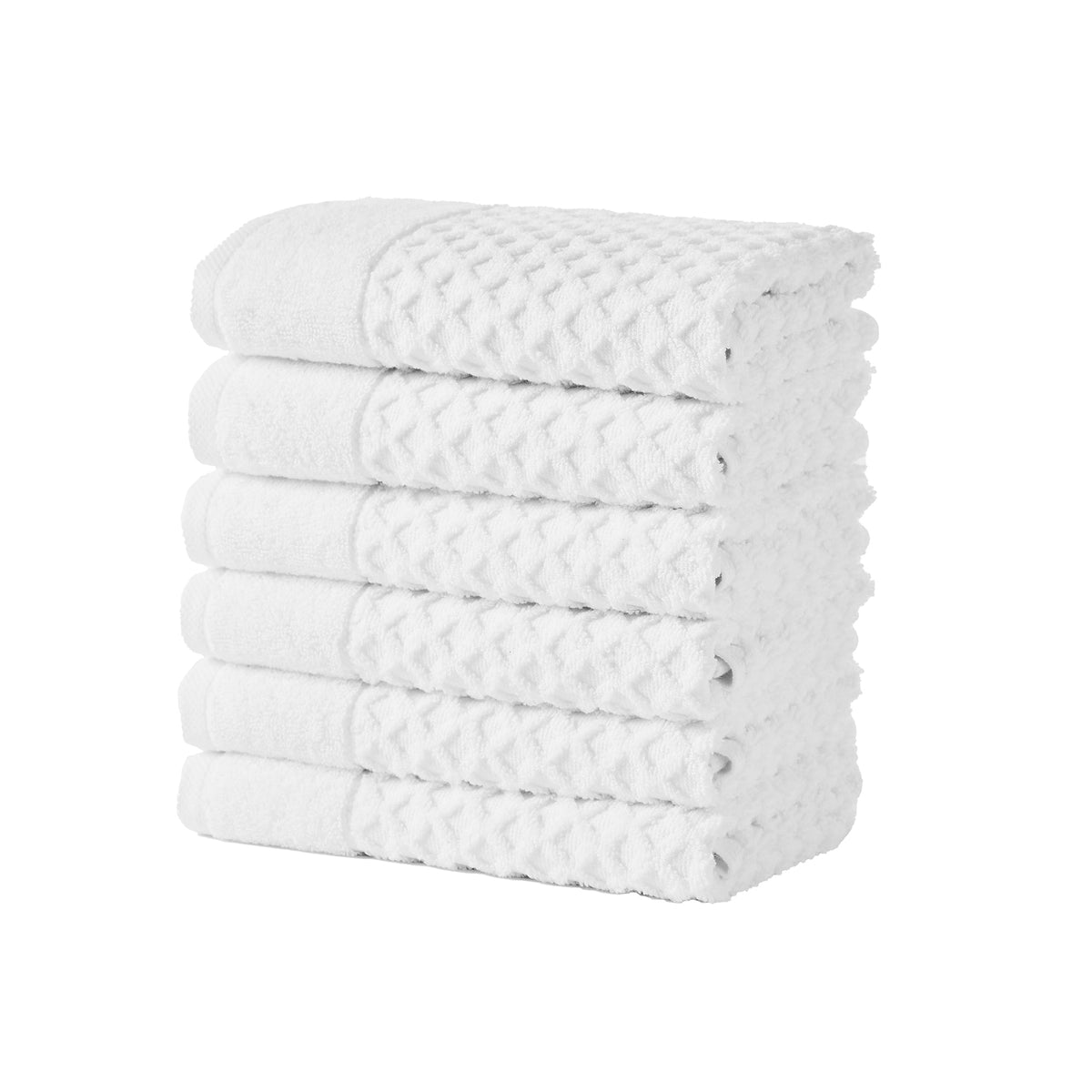 Grayson Cotton Diamond Waffle Towel Collection
