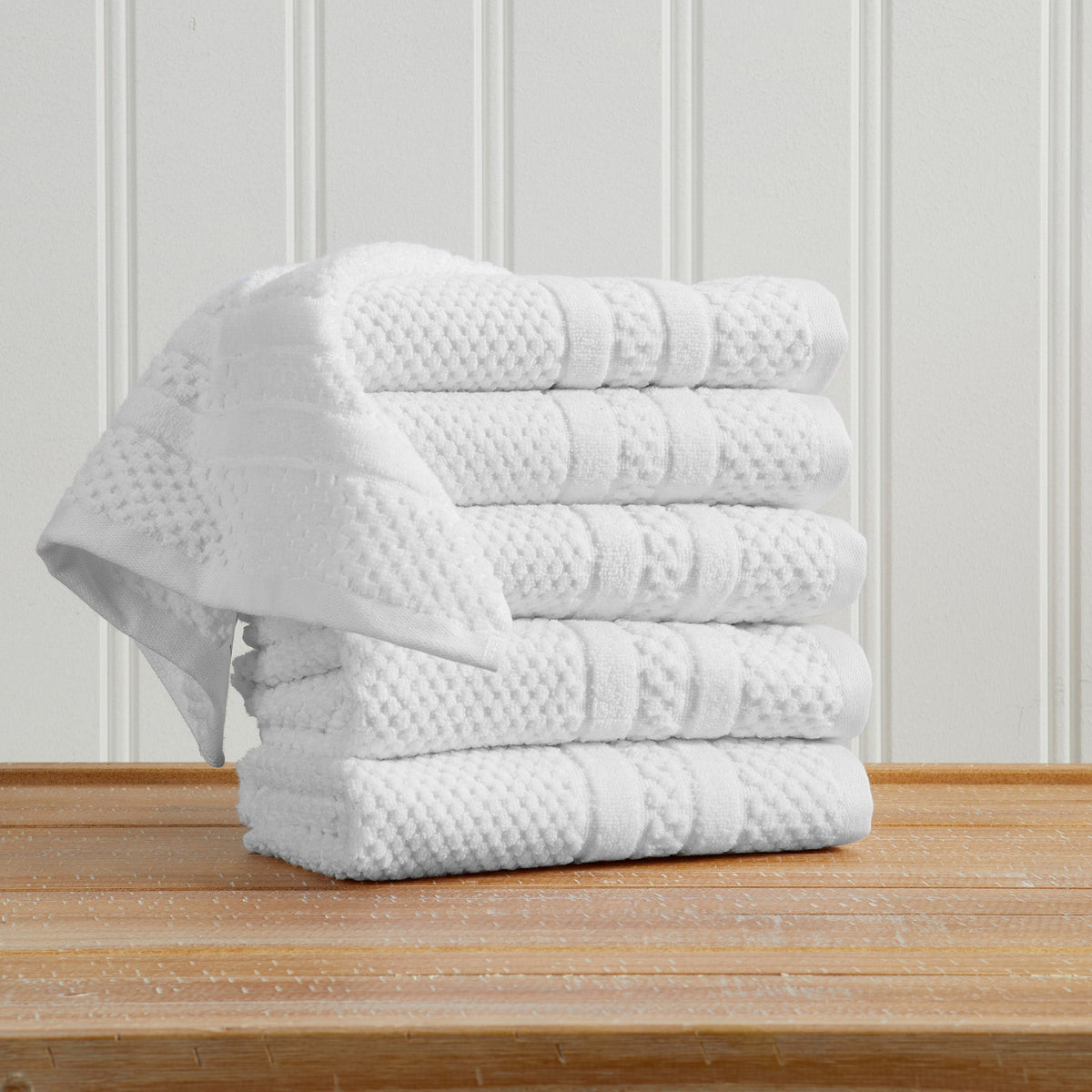 Giuliana Cotton Checkered Jacquard Towel Collection