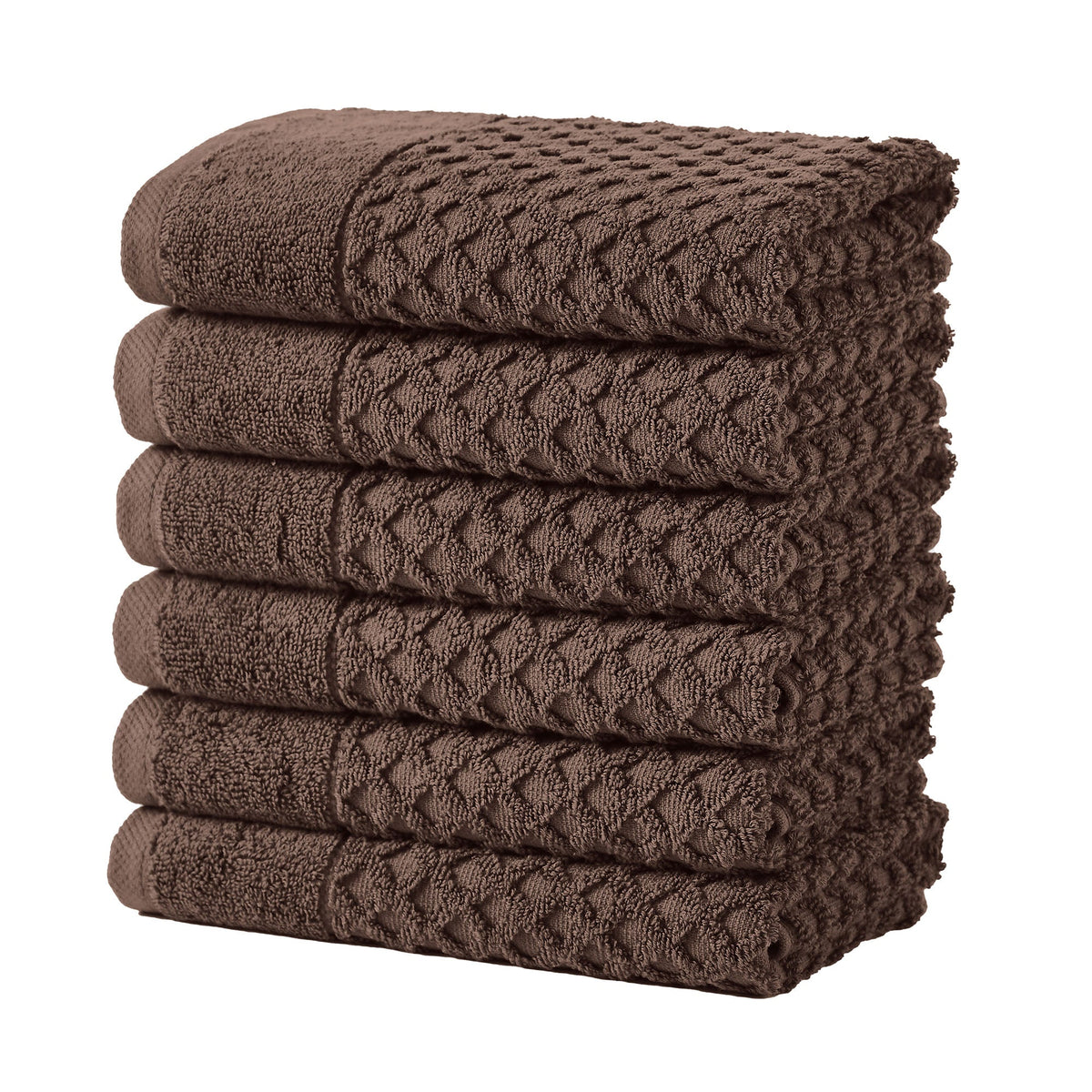 Grayson Cotton Diamond Waffle Towel Collection